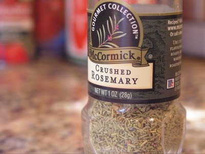 Crushed Rosemary - The Secret Ingredient