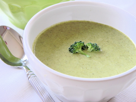 Silky Smooth Cream of Broccoli Soup