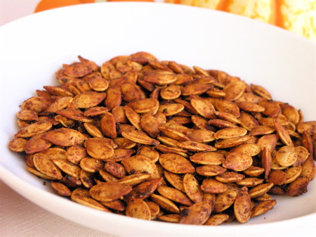 pa144166 Spicy Roasted Pumpkin Seeds