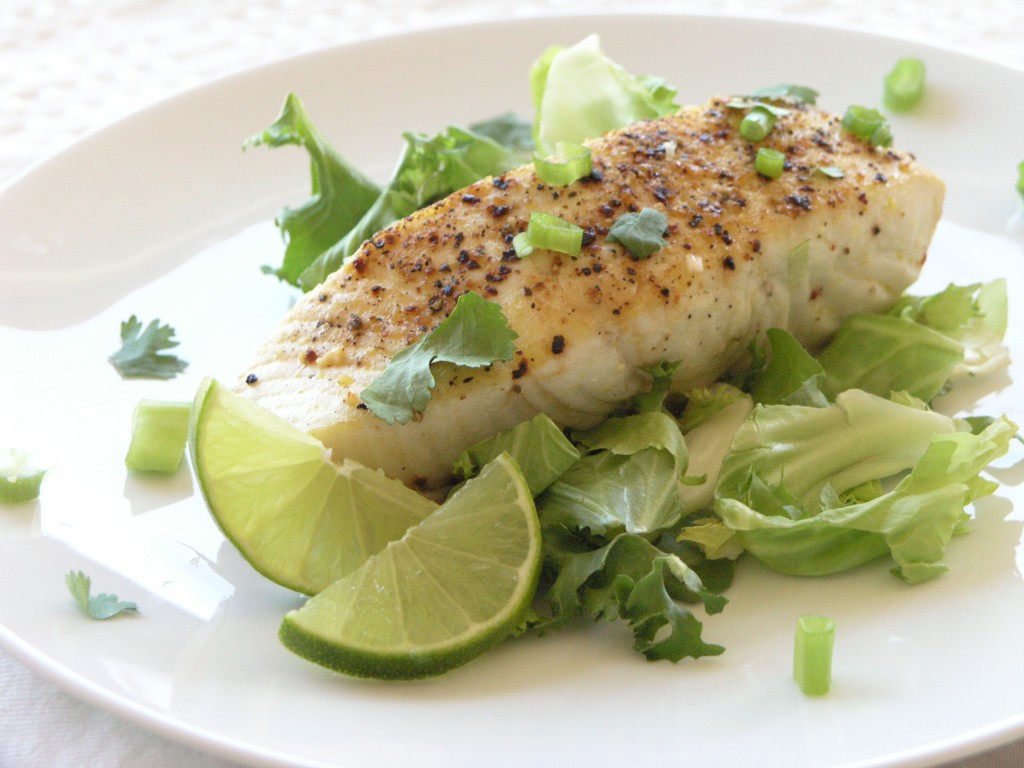 Cilantro Lime Halibut