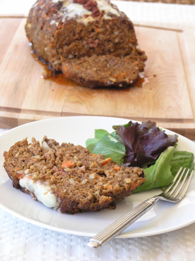 Sun Dried Tomato Pesto Meatloaf