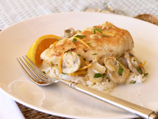 Chicken Breasts in Vermouth