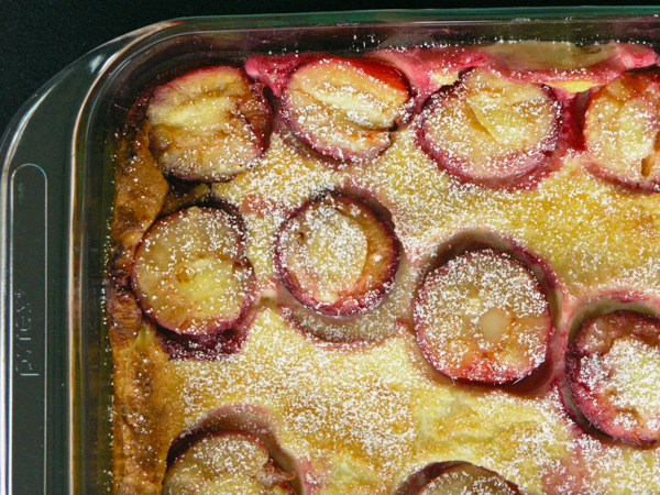 Plum Clafoutis