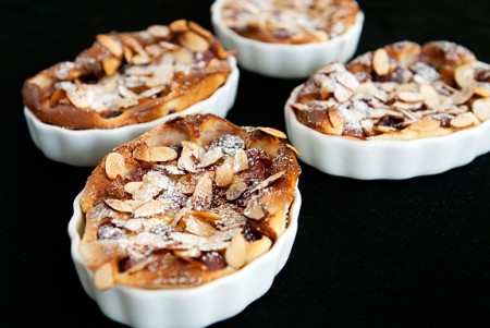 Cherry Almond Clafoutis