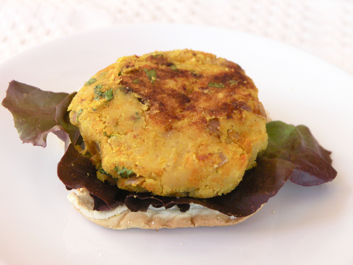 Spicy Red Lentil Burgers Spicy Red Lentil Burgers