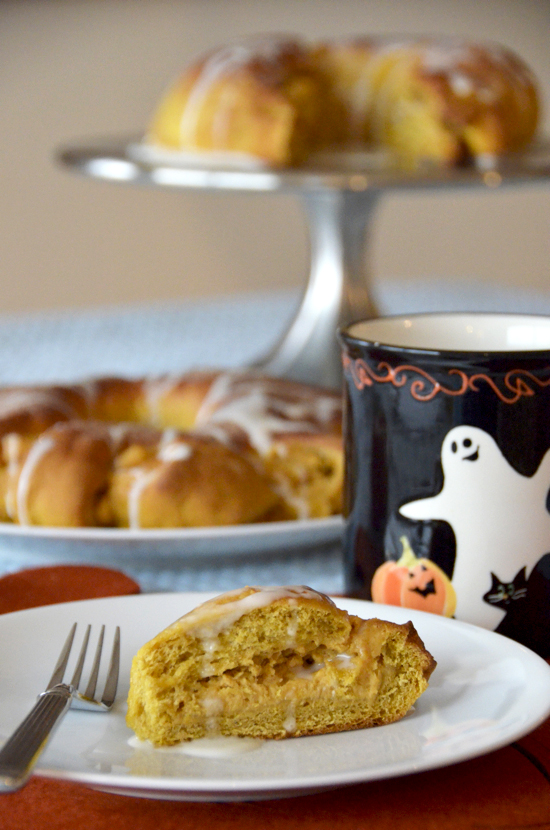 Pumpkin Coffee Cake Wreath