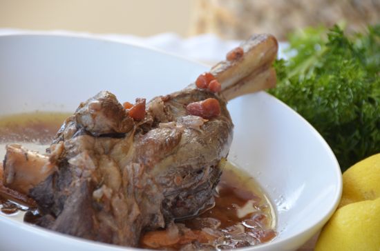 Slow Cooker Lamb Shanks