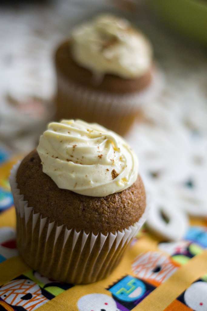 Pumpkin Spice Cupcake 