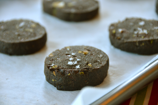 Chocolate Pistachio Sablés